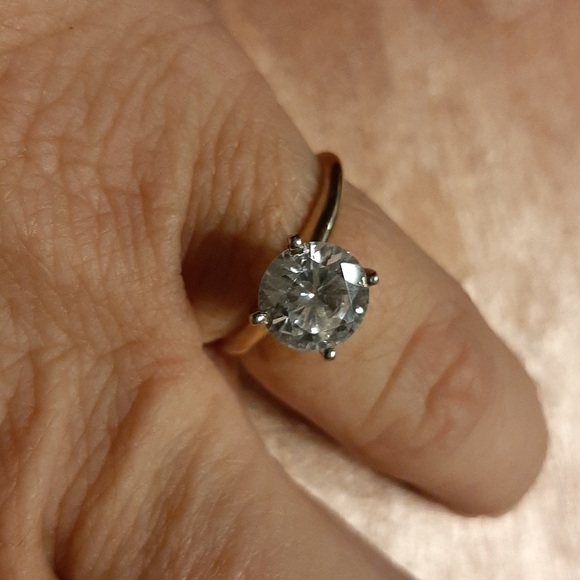 Solitaire 14k ring - Picture 6 of 6